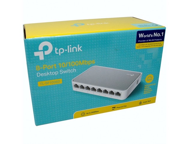 Desktop Switch TP-LINK - 8 Ports RJ45 10/100m - SF1008D