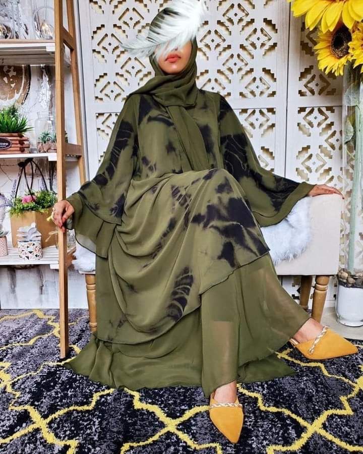 Robe Abaya Simple Georgette