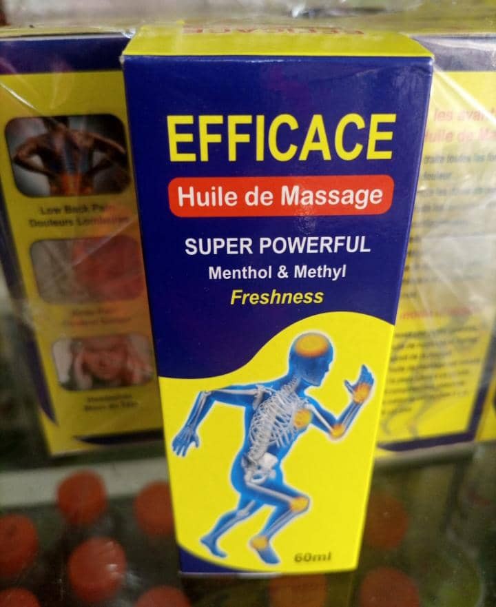 Huile de Massage Menthe et Méthyl 60 ml bon pour le froid