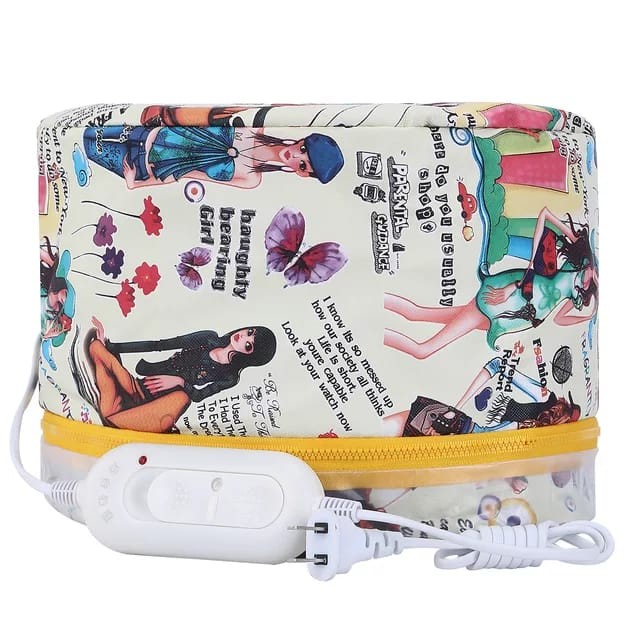 Bonnet De cheveux thermique Chapeau de Vapeur De Cheveux Chapeau Chauffant Électrique Contrôle De Température A 3 Vitesses 22 Neuf