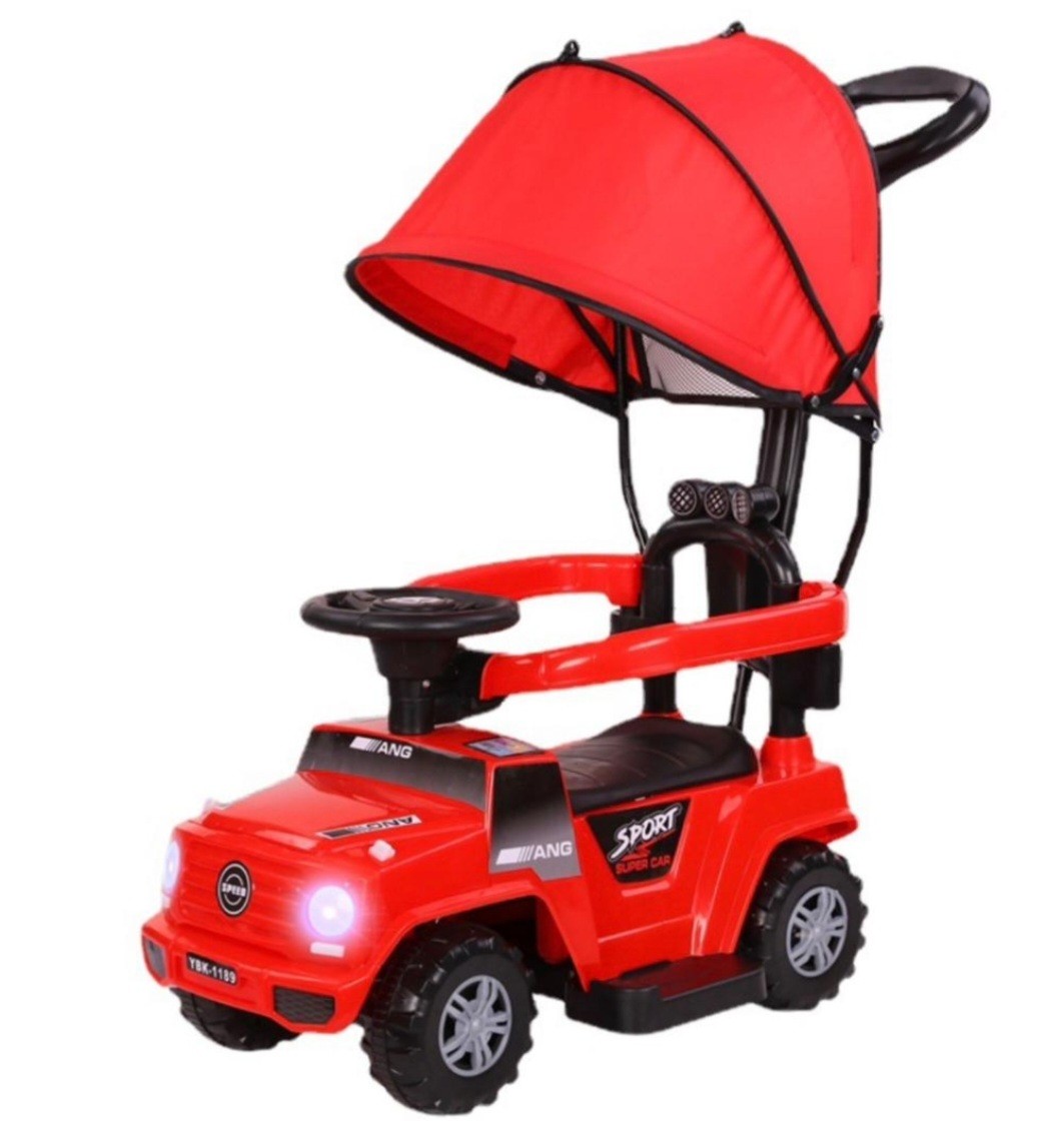 Voiture à Balançoire pour Enfant avec Parapluie