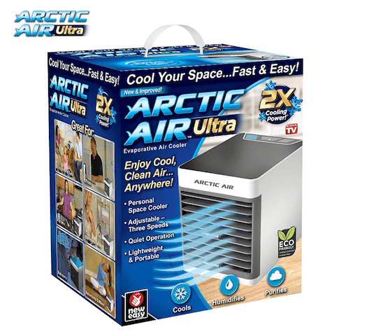 Mini Climatiseur Portable Humidificateur Purificateur - LED - USB