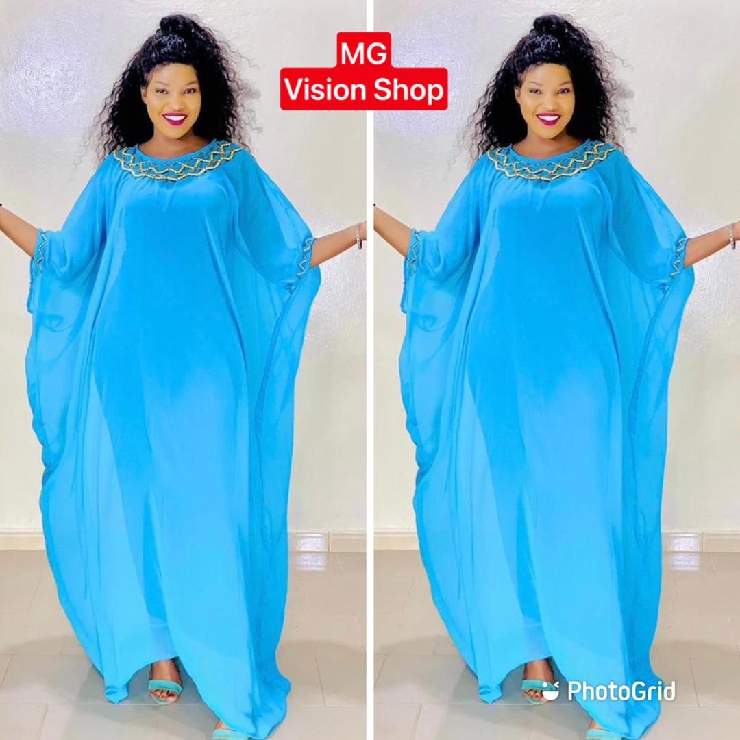 Boubou De femme, Robe En Mousseline Africaine, Vêtements Africains, Mode Africaine