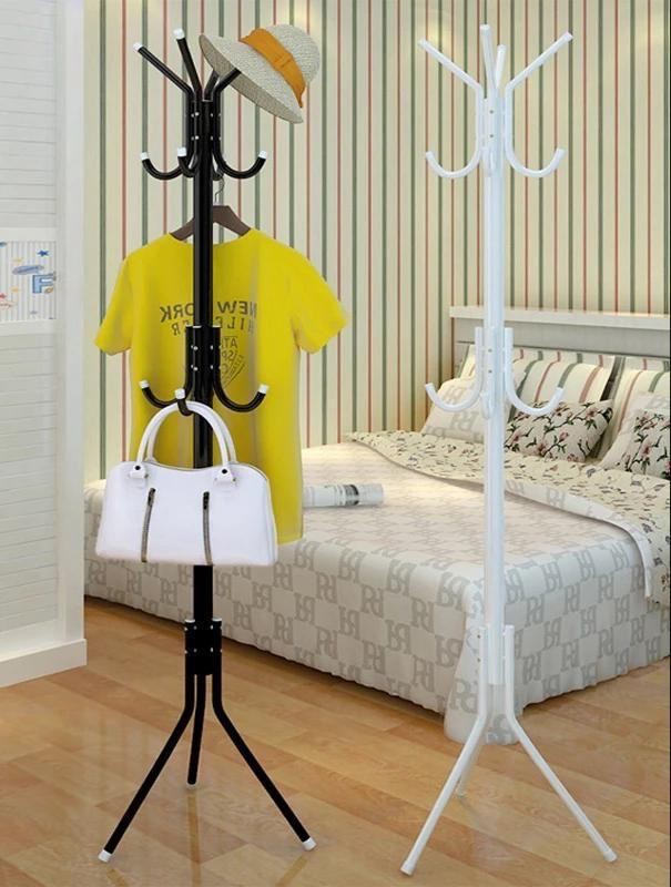 Porte-manteau En Acier Inoxydable 32mm Bricolage, Peut Etre Retiré, Rangement De La Suspension Des Meubles De Chambre, Vêtements