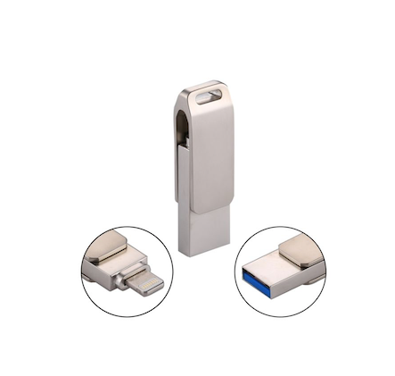Clé USB Capacité 128Go - Iphone et Ordinateur