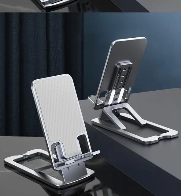 Support Universel Super Fin Pour Téléphone Portable Et Tablette, En Alliage D'aluminium ABS, Hauteur Réglable