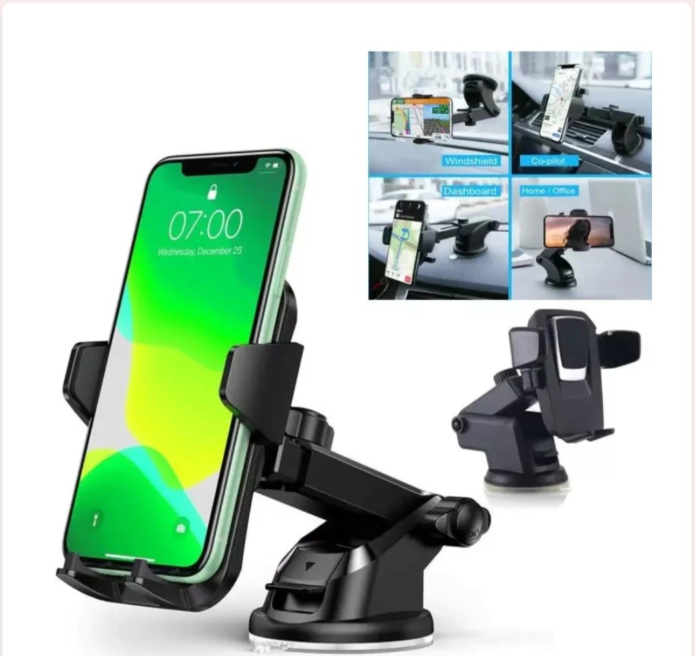 Support pour Téléphone Universel avec Support à Ventouse Voiture