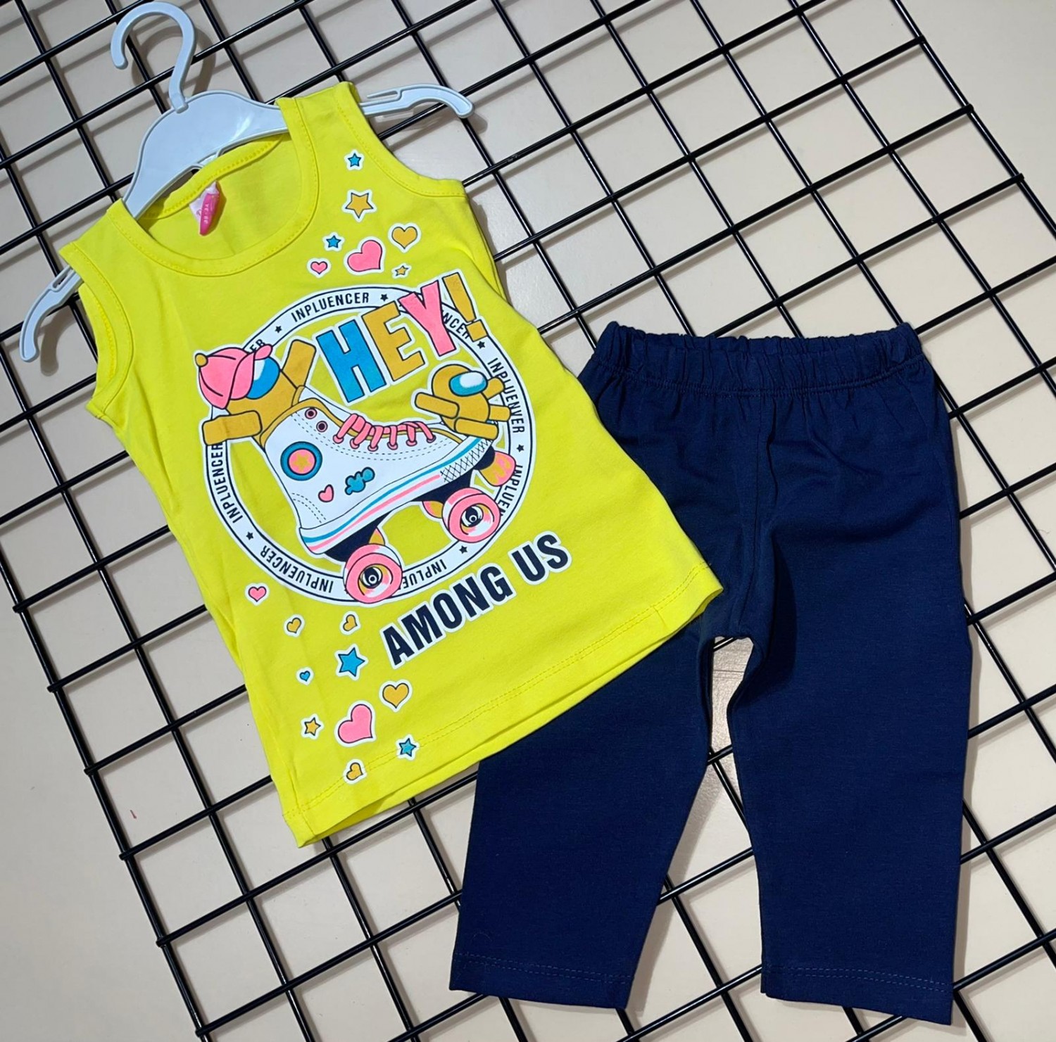 Ensemble Fille en Coton 3-4-5-6 ans