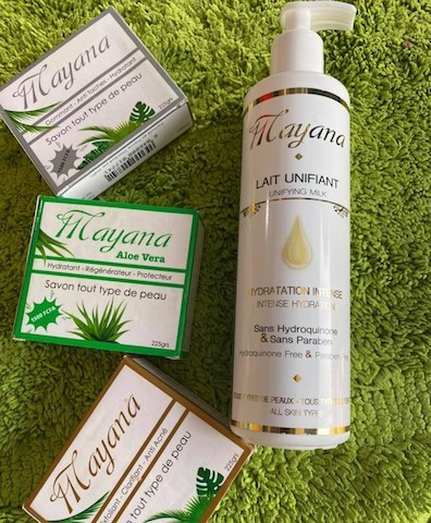 Gamme Mayana 4 in 1 - Lait + 3 Savons