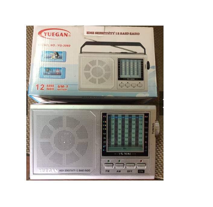 Radio Rising/Yuegan fort récepteur mondial 12 bandes Récepteur Radio Fm