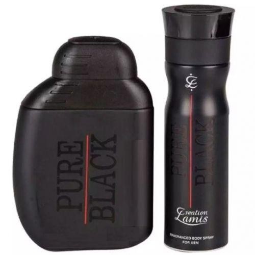 Déodorant Pure Black Parfum pour Homme 100 ml