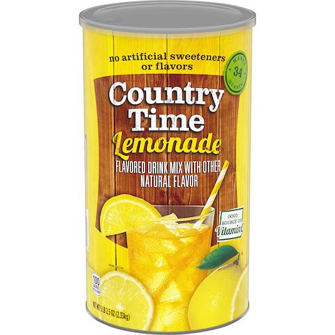 Country Time Mélange de limonade
