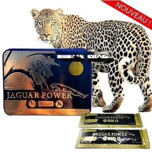 Jaguar Power - Miel aphrodisiaque Carton de 12 Sachets