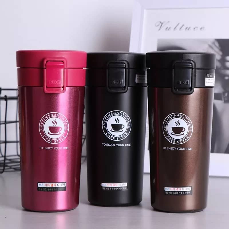 Thermos De Voyage En Acier Inoxydable