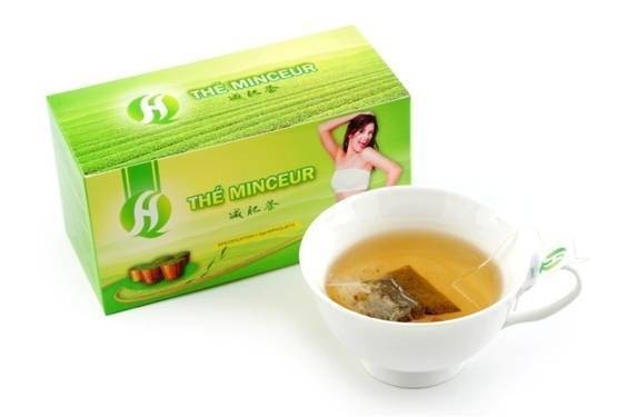 Thé Minceur Pour Une  Perte De Poids Rapide Et Efficace Avec Un Corps Mince Et Svelte
