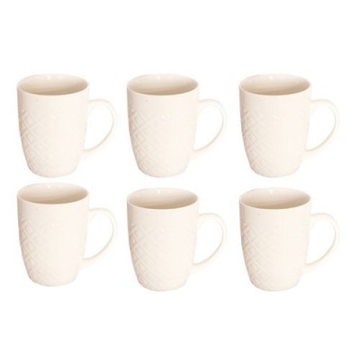 6 Tasse Petit Déjeuner en Verre – 35 m