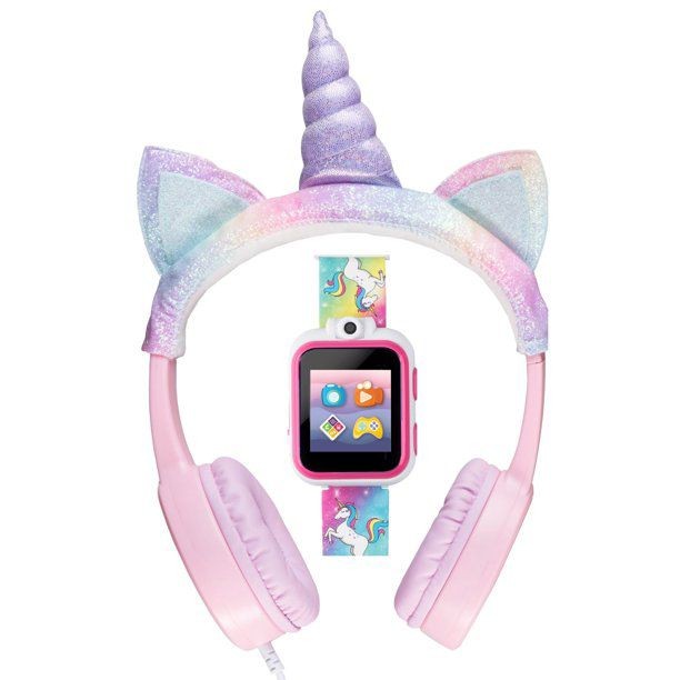 Casque D'écoute Pour Enfants Unicorne Casque Supra-Auriculaire Girl avec Micro Casque Filaire avec Câbles Détachables