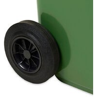 Grande Poubelle De (120, 240 et 360) Litres Mobile En Plastique Dur