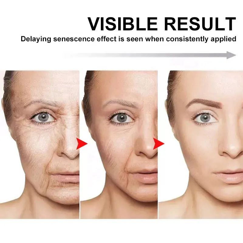 Crème Faciale Anti-rides Au Collagène, Échantillons Rides Éliminent La Peau Hydratante Anti-âge Effet Visible Crème Anti-rides Instantanée Pour Le Visage