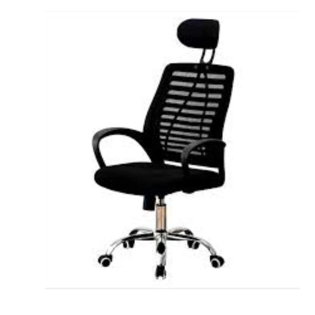 Chaise De Bureau Pivotante Confortable Noir