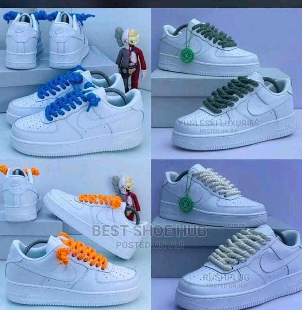 Chaussure De Basket Nike Homme, Avec Lacets De Corde Personnalisés