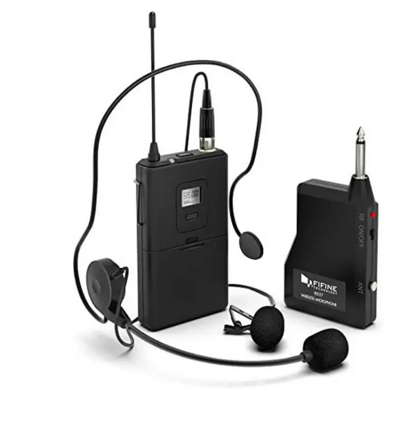 Système de microphone sans fil WM- 707 Max head wireless