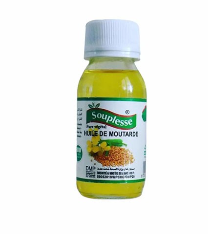 Huile souplesse de moutarde