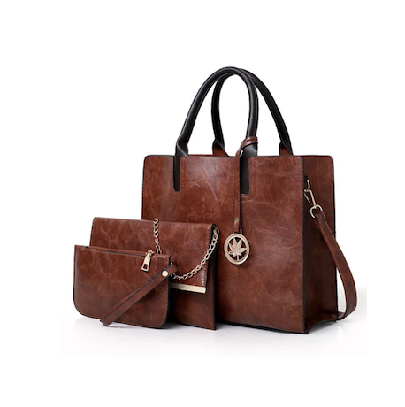 Sacs à Main en Cuir 3 Pièces