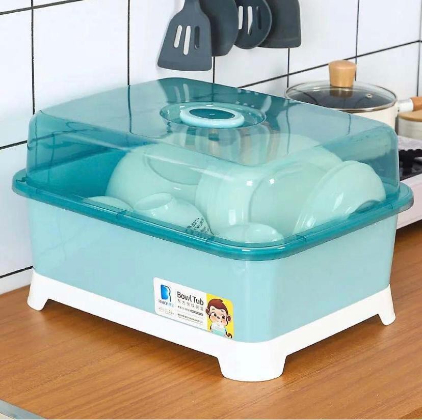 Panier pain avec couvert plastique