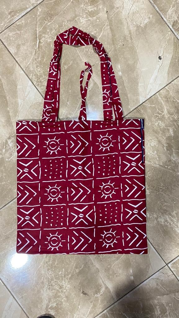 Sac Fourre Tout  En Tissu