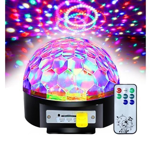 Generic 2 in 1Lampe Multiforme/Haut-Parleur - Discotheque - Lumiéres Multicolores & Rotatives