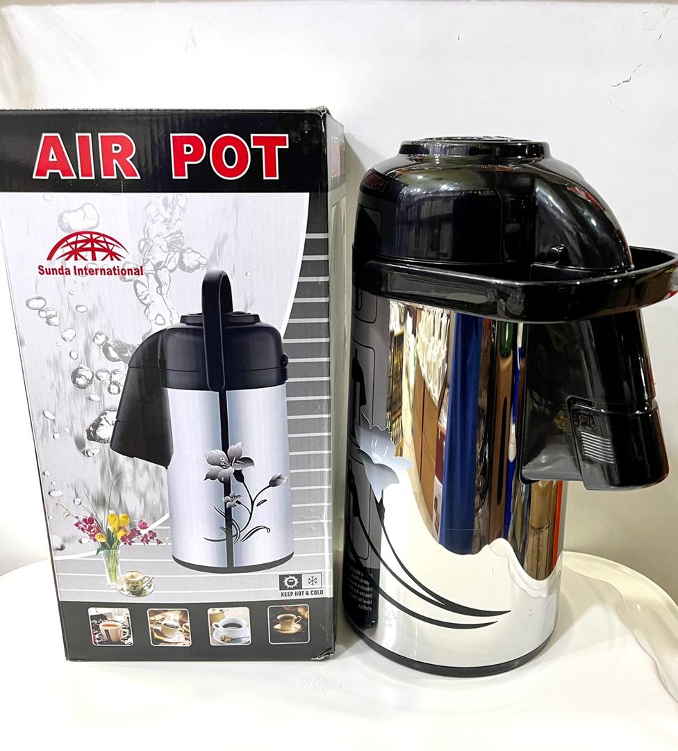 Thermos A Pompe Isotherme Inox 3 Litres