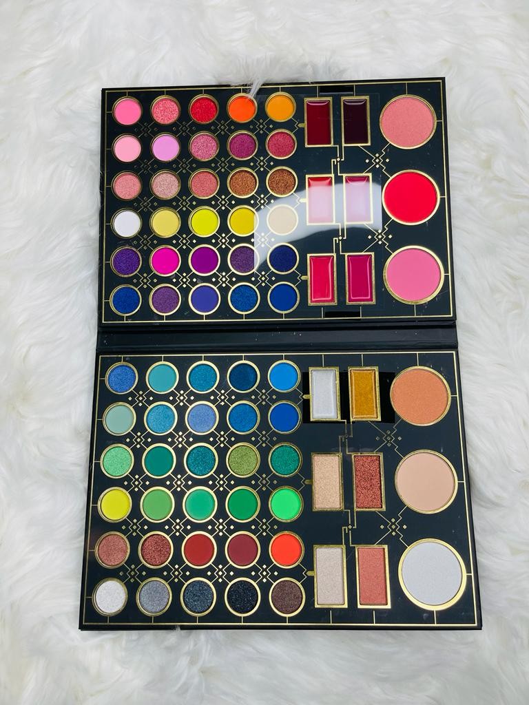 Grandes Palettes De Maquillage Pour Fard À Paupières Avec Plusieurs Couleurs, Ensemble Complet De Cosmétiques
