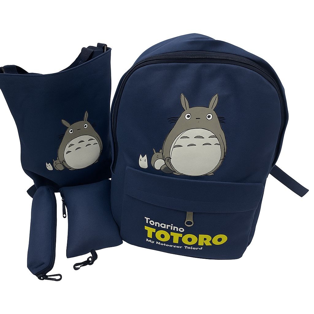 Sac Class'chic Unisexe - Bleu 3 in 1 - TOTORO