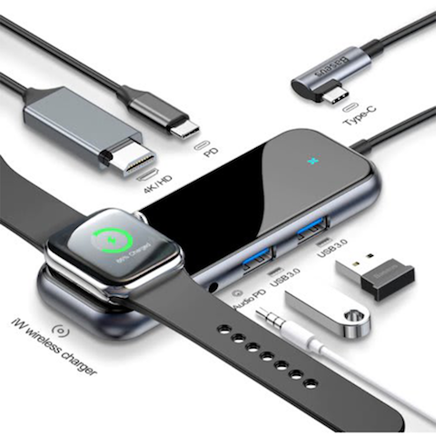 Baseus USB Type C HUB to HDMI RJ45 Multi USB 3.0