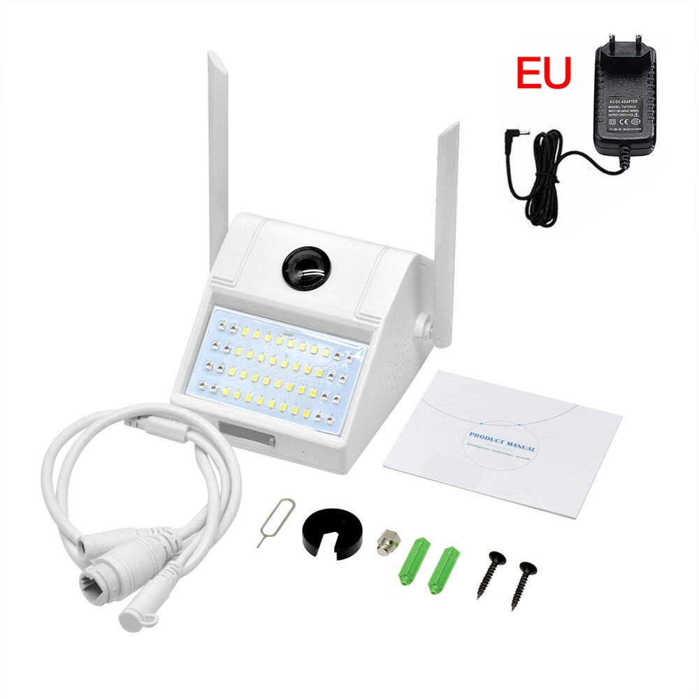 Caméra Sécurité IP ,moniteur Lampe de Jardin Maison WiFi sans Fil Etanche