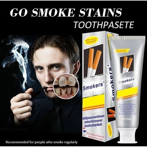 Pâte Dentifrice Smokers Extra Blanchissant - 3D - Lanbena