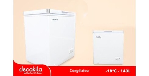 Congélateur 143 Litres, Congélateur 273 Litres, Température Réglable, Chest Freezer