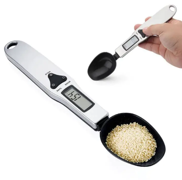 Cuillère à mesurer électronique de cuisine Balance de cuillère numérique avec écran LCD