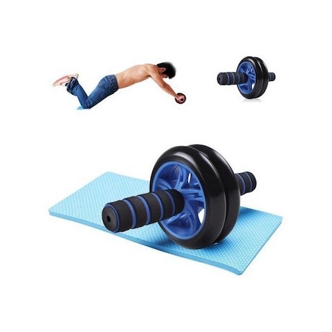 Ab Roller avec Tapis pour Genoux - Roue Abdominale