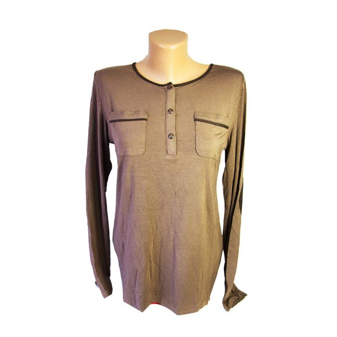 Vêtements Chemisiers En Coton Pour Femme Longue  Manche Pour La Fraîcheur Et D'autres Périodes