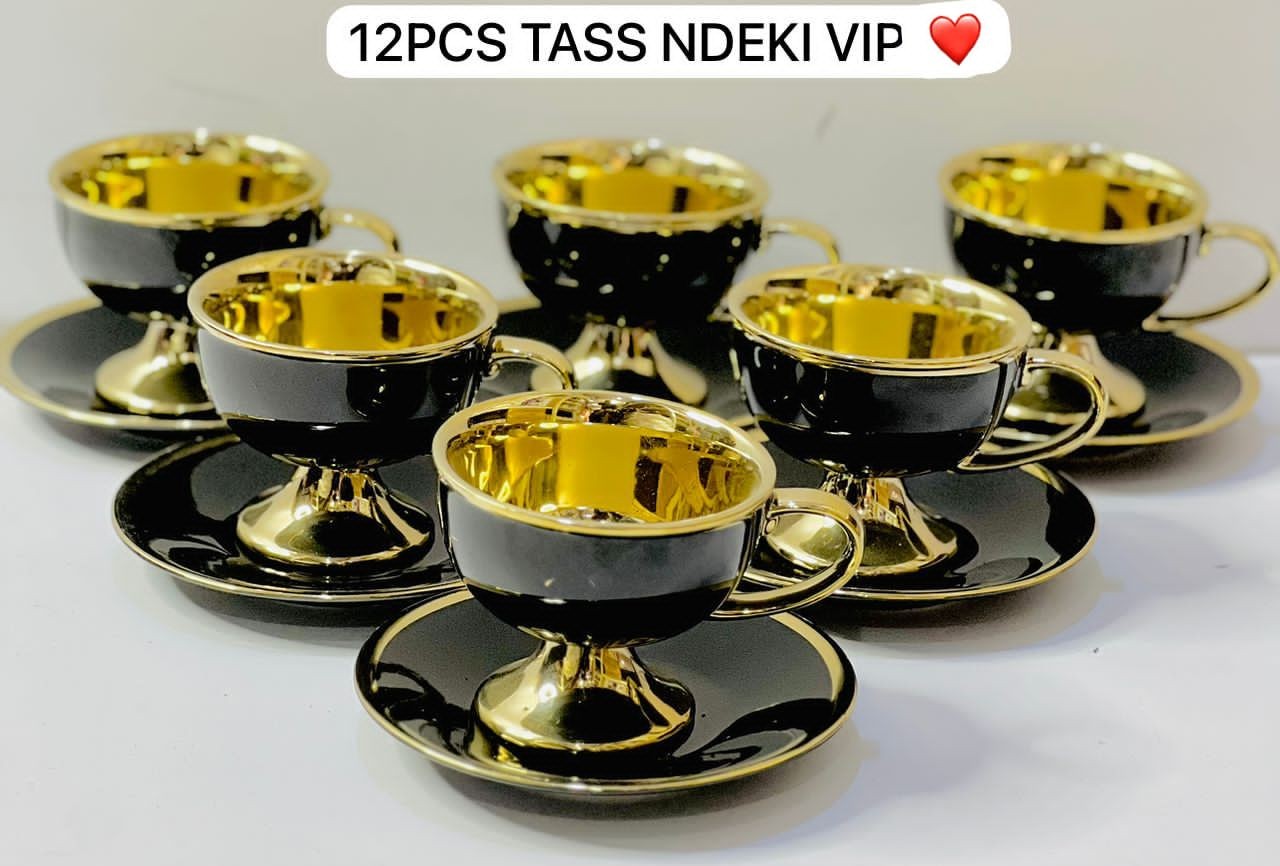 Ensemble De 12 Pièces, Tasses À Café Arabes, Ramadan, Très Jolie Et Dure