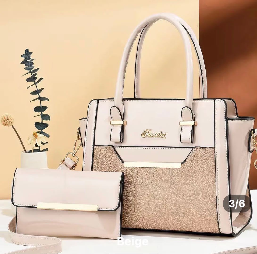 Ensemble Sac A Main 2 Pièces New Design Pour Femmes,  Les Dames D'affaires