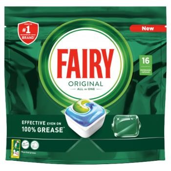 Fairy Détergent Lave-Vaisselle 16 Capsules 216 Gr
