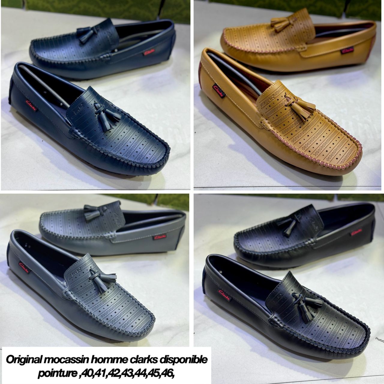 Original Mocassin Homme Clark
