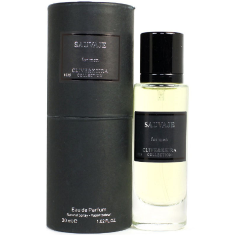 Eau de Parfum Sauvaje for men Clive et Keira collection