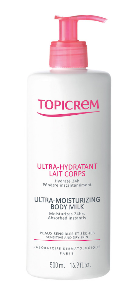 Lait de corps ultrahydratant marque TOPCREM - 500ml