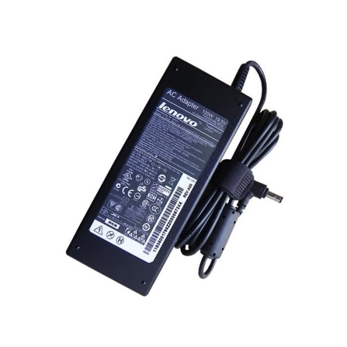 Chargeur Lenovo PC Portable 120W 19V 6.15A 6.3*3.0
