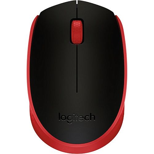 Souris sans Fil Logitech M170 - Noir/Rouge