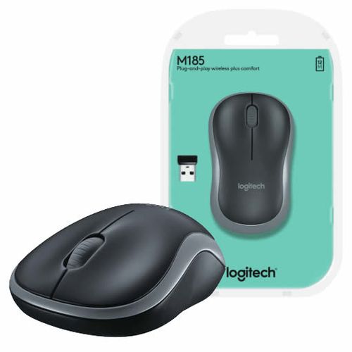 Logitech M185 Souris Ordinateur Sans-Fil-Récepteur - USB